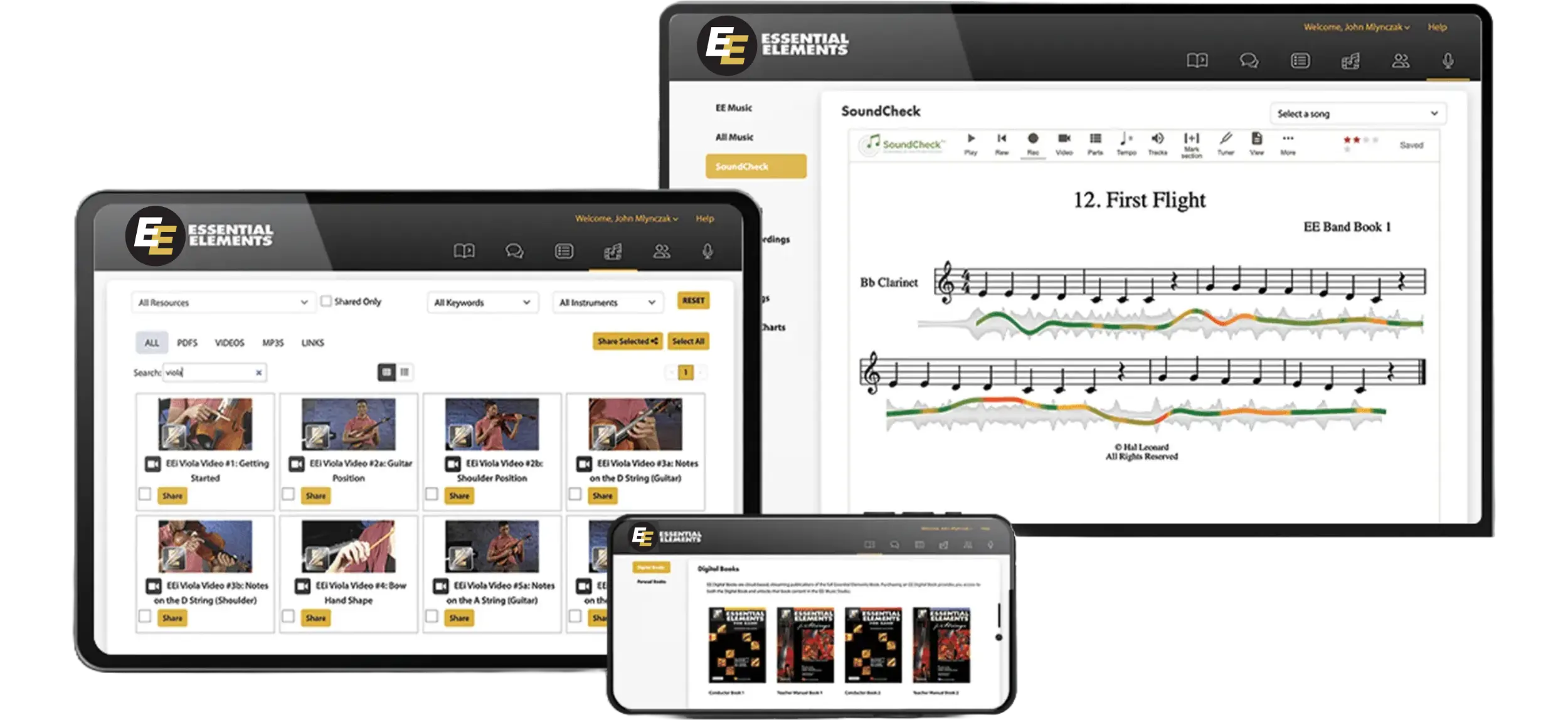 Essential Elements Interactive — cloud-based companion to the EE method book